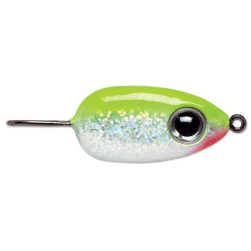 VMC Tear Drop Jig 1/16 Oz Qty 1 - JigsVMCGlow Chartreuse ShinerFreshwater043193117520FishAndSave