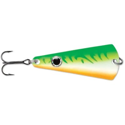VMC Tingler Spoon - SpoonsVMCGlow Green Fire UV1/16 oz 1"Freshwater043193116240FishAndSave