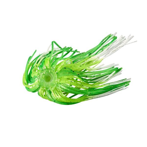 War Eagle War Replacement Skirts Qty 2 - JigsWar EagleWhite Lime ChartreuseBass657139788080FishAndSave