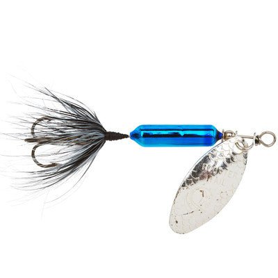 Wordens Rooster Tail In - Line Spinner Single Hook Qty 1 - SpinnersYakima BaitMetallic Blue1/6 OzFreshwater042965005973FishAndSave