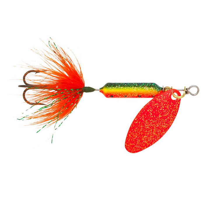 Wordens Rooster Tail In - Line Spinner Single Hook Qty 1 - SpinnersYakima BaitShimmer Fire Tiger1/6 OzFreshwater042965168517FishAndSave