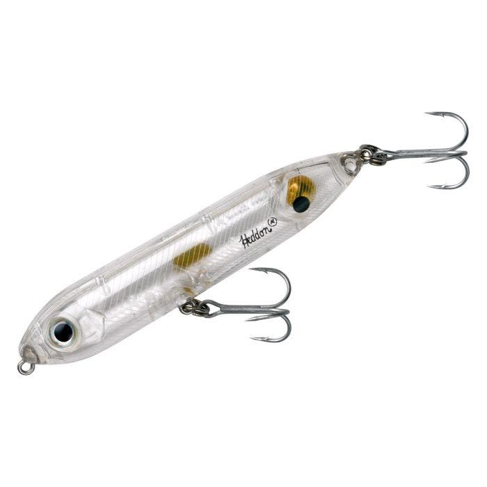 Heddon Super Spook Jr 3.5" 1/2 Oz  Clear