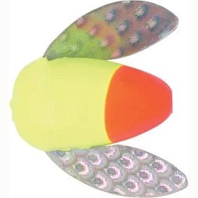 Yakima Bait Spin-N-Glo Winged Drift Bobber Qty 3 - Floats/BobbersYakima BaitFlame Chartreuse Mylar Wing2Freshwater042965473208FishAndSave