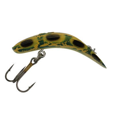 fishing flatfish lures Yakima Bait Wordens Flatfish F-4 1-1/2" Frog