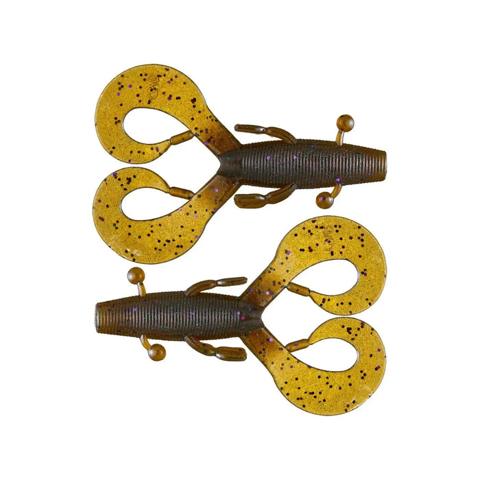 Yamamoto Cowboy 3.75" Qty 7 - PlasticsGary YamamotoDark Pumpkin W/ Purple Black & Emerald FlakeBass783670165995FishAndSave