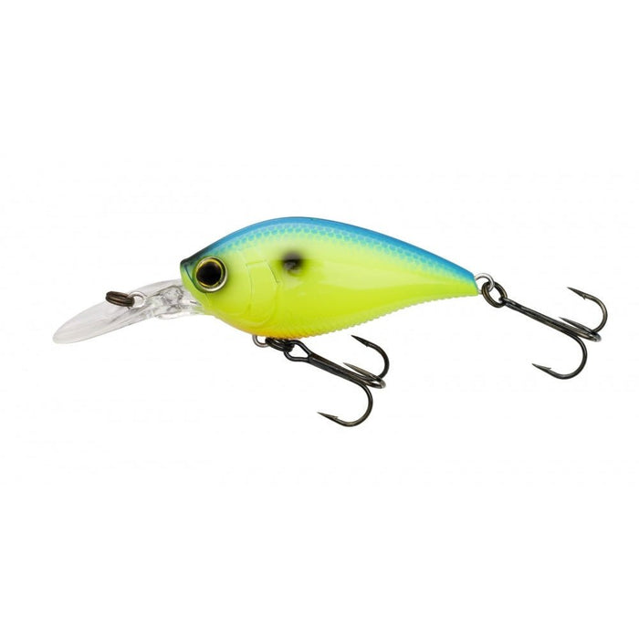 Yo - Zuri 3DB Crank 1.5 MR 2 - 3/8" 1/2 Oz Floating - CrankbaitYo - ZuriBlue Back Chartreuse_Hi_chtgptapp_optimised_this_description - generator756791530478FishAndSave