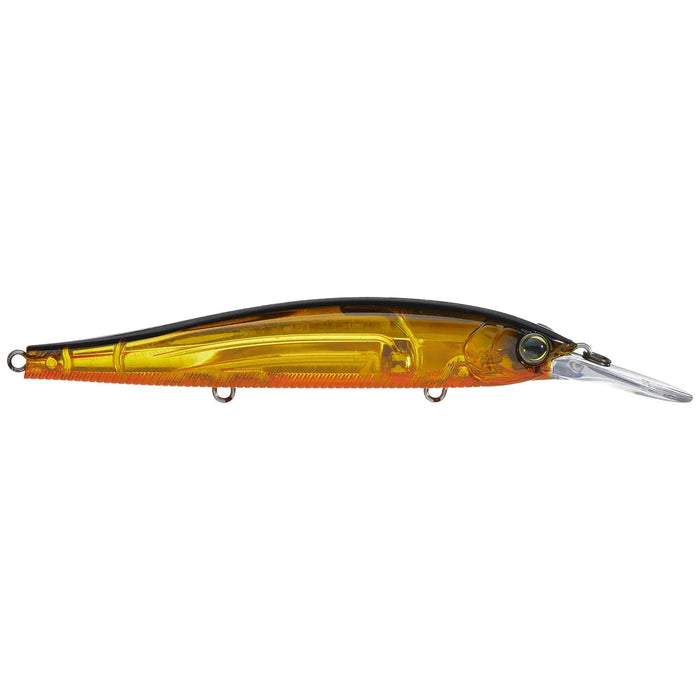 Yo - Zuri 3DB Jerkbait 110 Deep SP Suspending 4 - 3/8" 9/16 Oz - CrankbaitYo - ZuriPrism Gold BlackFreshwater756791542273FishAndSave