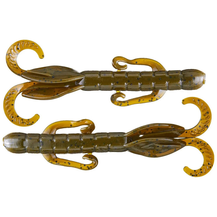 Yum Christie Critter 4.5" Qty 30 - PlasticsYumGreen PumpkinBass719339118897FishAndSave