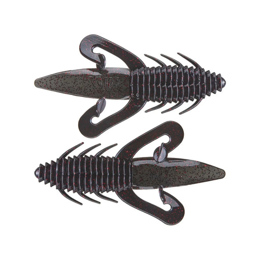 Yum Scutter Bug Jr 3.5" Qty 6 - PlasticsYumBlack NeonBass719339126120FishAndSave