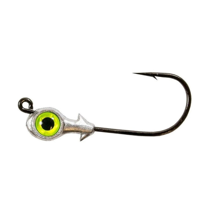 Z Man Redfish Eye Jighead Qty 3 - JigsZ - ManChartreuse3/16 OzFreshwaterFishAndSave