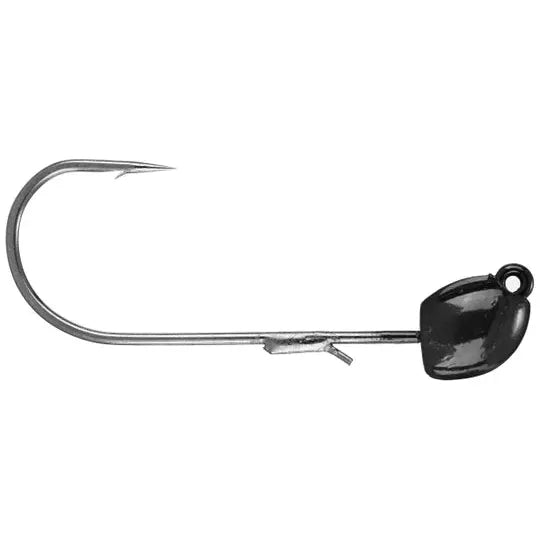 Z - Man SMH Jigheads 1/8 Oz Black Qty 3 - JigsZ - ManBass879044009276FishAndSave
