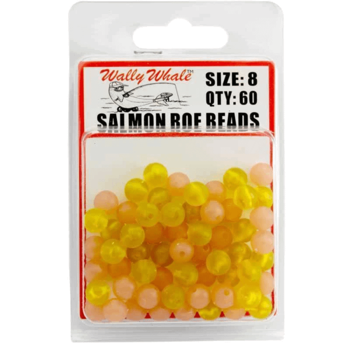 Zak Tackle Salmon Roe Beads Size 8 Qty 60 - Misc. AccessoriesFishAndSavePeach/OrangeFreshwater015912817615FishAndSave
