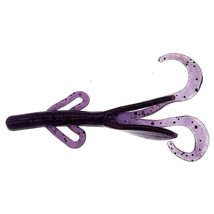 Zoom Baby Brush Craw 4" Qty 12 - PlasticsZoomPurple PumpkinBass751981192399FishAndSave