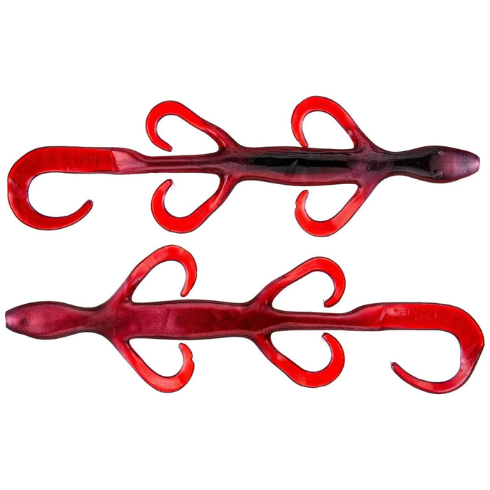 Zoom Lizard 6" Qty 9 - PlasticsZoomRed ShadBass751981002292FishAndSave