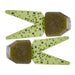 Zoom Small Salty Chunk Trailer 2 - 1/2" Qty 5 - PlasticsZoomGreen PumpkinBass751981027257FishAndSave