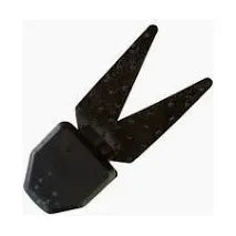 Zoom Small Salty Chunk Trailer 2 - 1/2" Qty 5 - PlasticsZoomSolid BlackBass751981027387FishAndSave