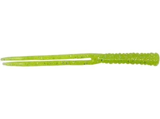 Zoom Split Tail Trailer 4" Qty 20 - PlasticsZoomChartreuse GlitterBass751981008478FishAndSave