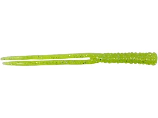 Zoom Split Tail Trailer 4" Qty 20 - PlasticsZoomChartreuse GlitterBass751981008478FishAndSave