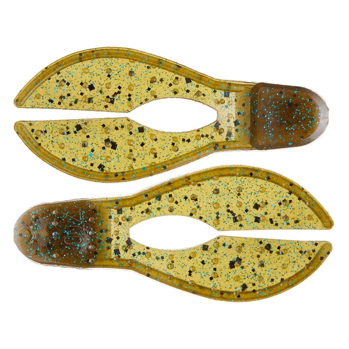 Zoom Super Chunk 3.5" QTY 5 - PlasticsZoomGreen Pumpkin BlueBass751981153697FishAndSave