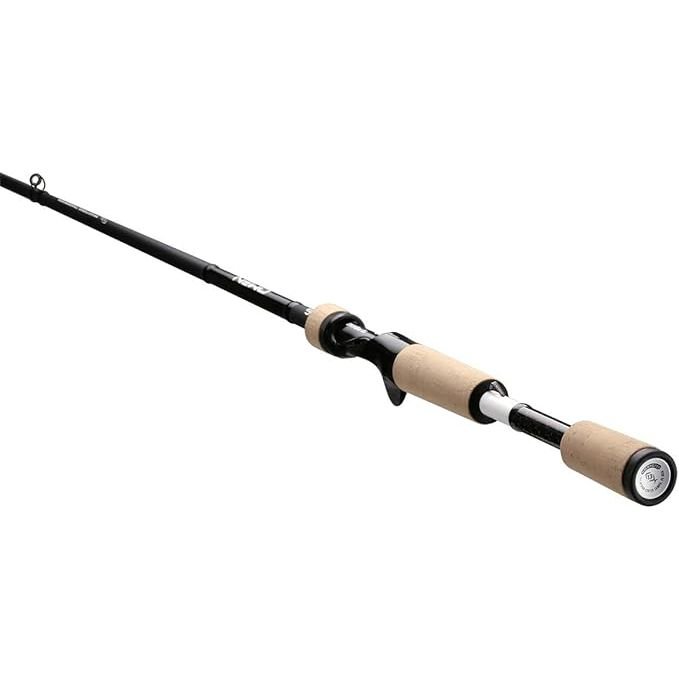 13 Fishing OB3C71M-2 Omen Black Casting Rod 7'1" Fast Medium 2 Pc. - FishAndSave