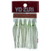 Yo-Zuri #2 Octopus Skirt 2-1/8" White Sparkle QTY 5 - FishAndSave