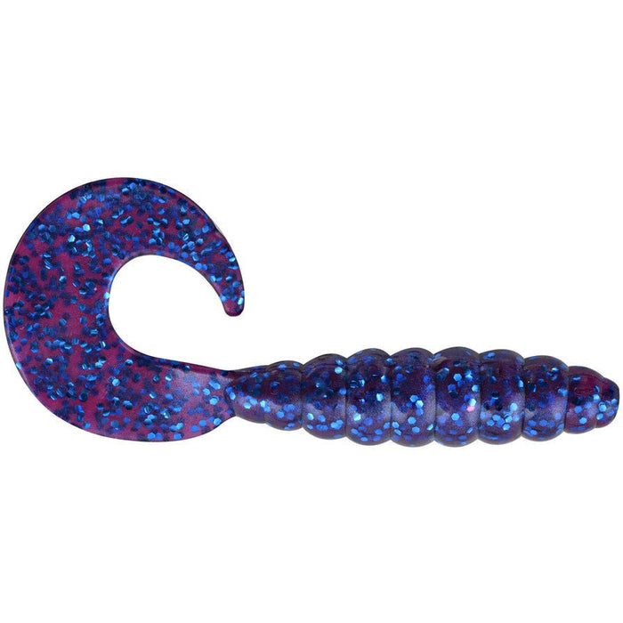 Apex Tackle Curly Tail Grub 2" Qty 10 - PlasticsApex TacklePurple/Blue FlakeFreshwater038685819631FishAndSave