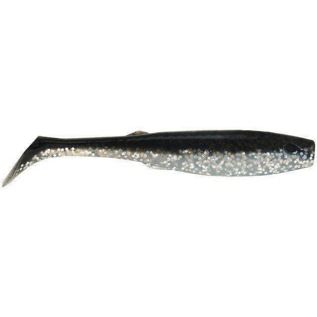 Berkley Gulp! Alive! Paddleshad GAPPS5-BSV Pint 4x7 5" Black Silver - FishAndSave