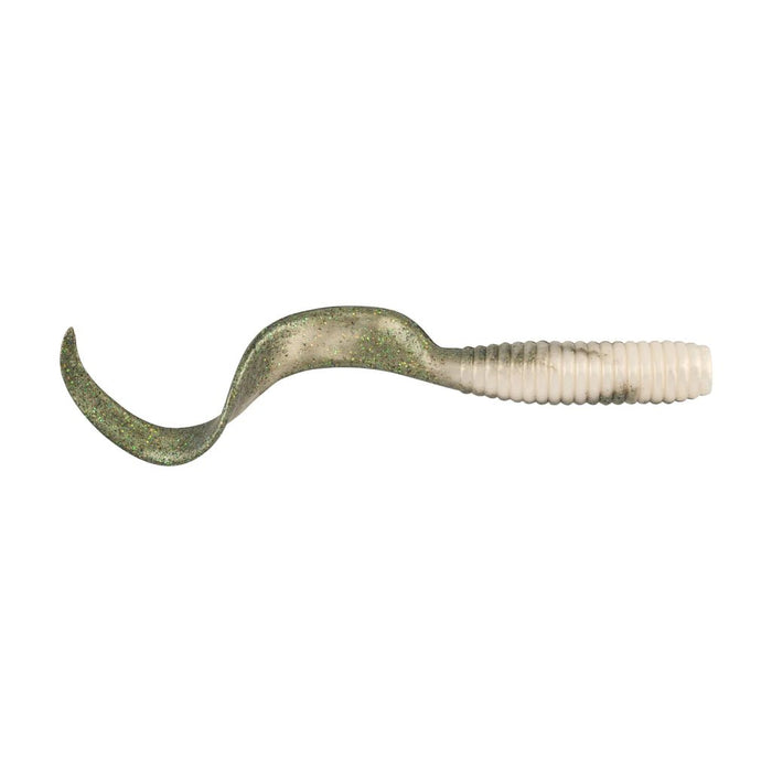 Berkley Gulp Grub 6'' 4pk - PlasticsBerkleyClear Red FleckNew Arrival028632799512FishAndSave