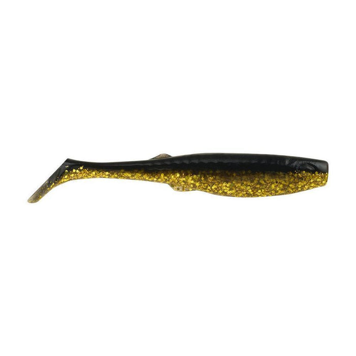 Berkley Gulp Paddleshad 6" Black Gold Qty 3 - FishAndSave