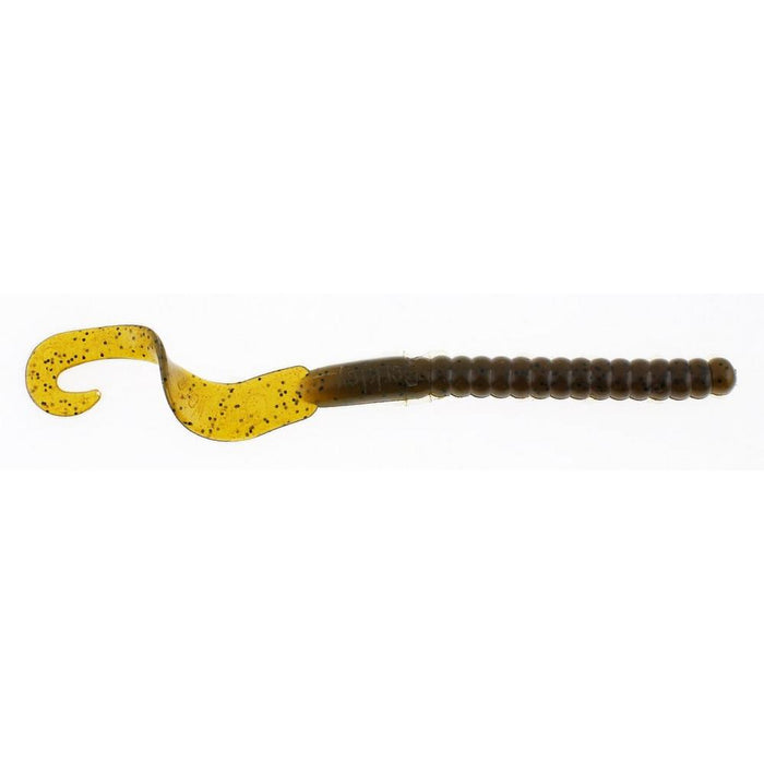 Berkley Powerbait Power Worms 7" QTY 13 - PlasticsBerkleyGreen PumpkinBass028632650516FishAndSave
