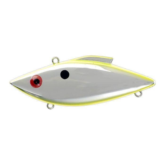 Bill Lewis Rat - L Trap Mag - Trap 3/4 Oz 3.5" - CrankbaitRat - L - TrapChrome ChartreuseFreshwater051875681412FishAndSave