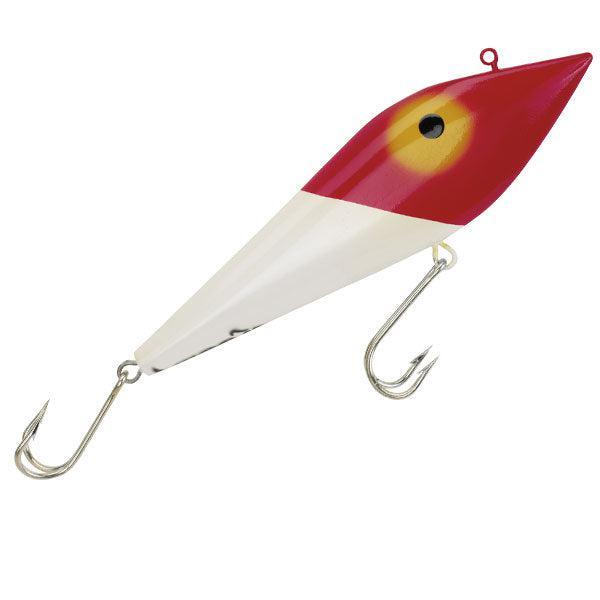 boone spinana fishing lure Boone Cairns Swimmer 7in Red Head Lures