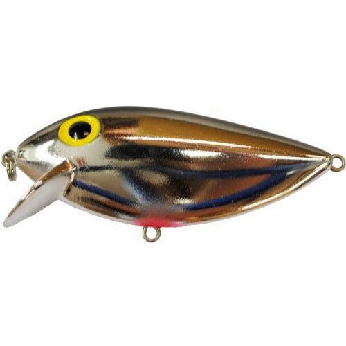 brads fishing lures Brads Thin Fish Crankbait w Rattles 1/2 oz. Chrome Black Back