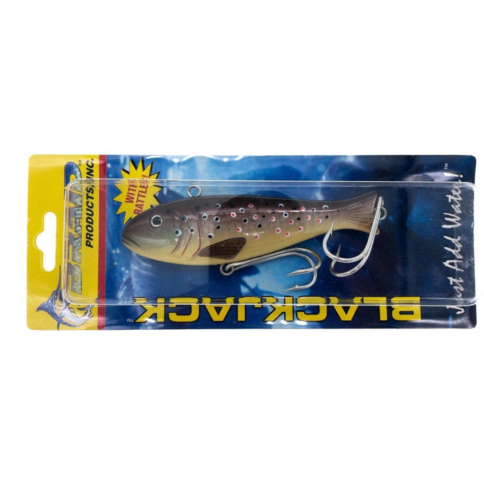 captain jack fishing lures Braid Blackjack Saltwater Trolling Lure w/ Double Claw Hooks