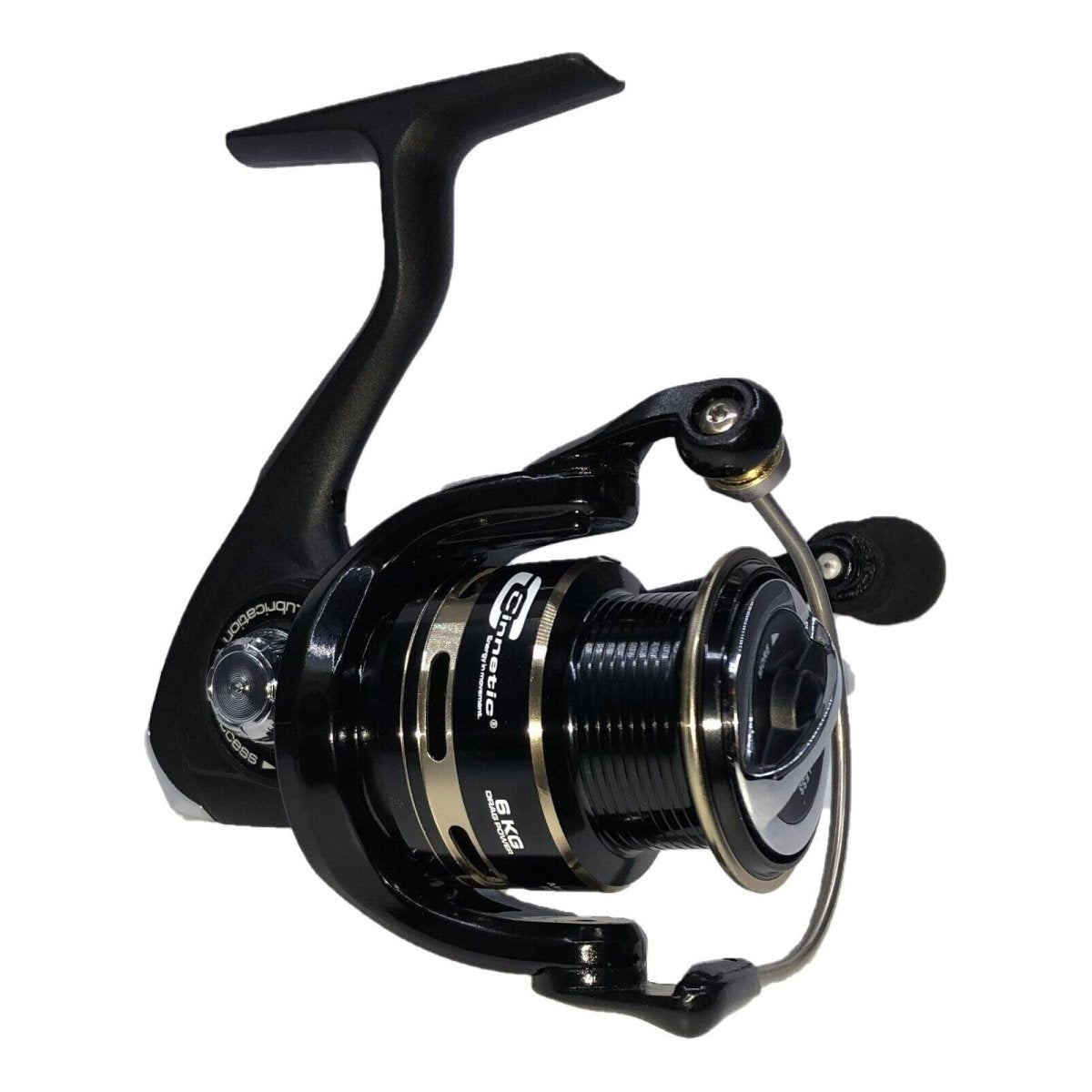 Cinnetic Crafty Black SS HSG Spinning Reel