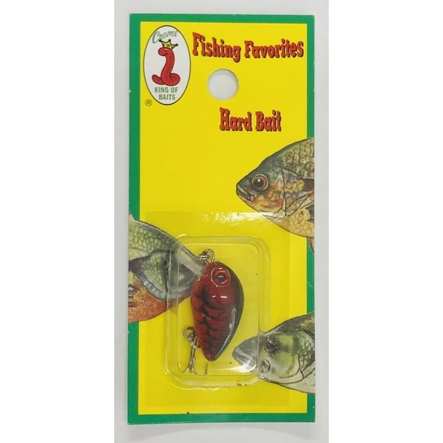 Creme Fishing Favorites Hard Bait Red Craw Fish - CrankbaitCremeFreshwater028562222814FishAndSave