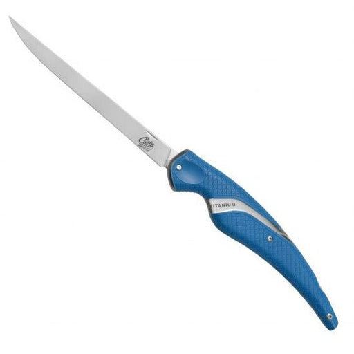 Cuda Titanium Bonded Folding Fillet Knife 6.5" - FishAndSave