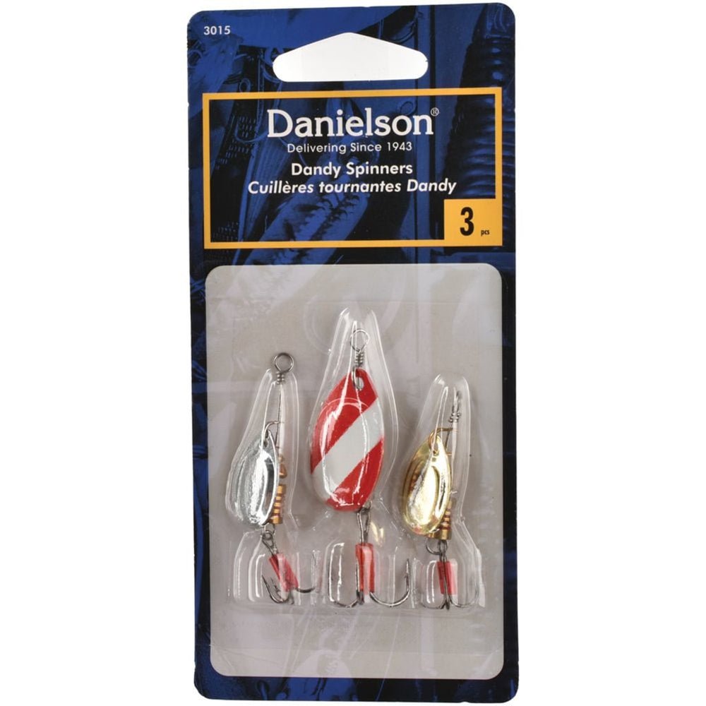 Danielson Dandy Spinner French Assortment Pack Qty 3 Spinners