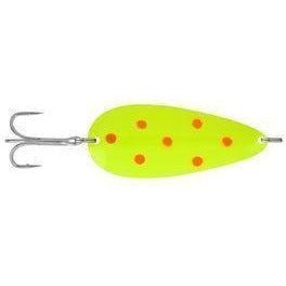 Danielson Hypocrite Spoon 3/8 Oz Chartreuse/Red Spots Qty 1 - FishAndSave