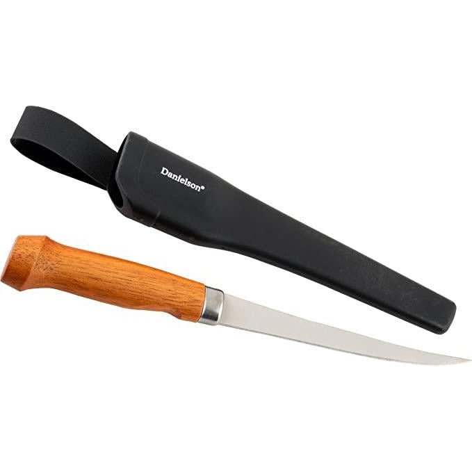Danielson Knife Fillet Wood Handle 6.25" - FishAndSave