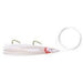 Danielson Squid Rigged SQDR45122 4.5" Pearl w/Glow Stripe Qty 1 - FishAndSave