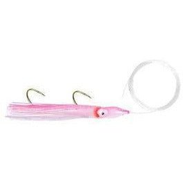 Danielson Squid Rigged SQDR45131 4.5" UV Clear/Pink Qty 1 - FishAndSave