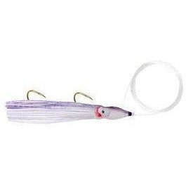 Danielson Squid Rigged SQDR45133 4.5" UV Clear/Purple Splatter Qty 1 - TrollingDanielsonAUTOHIDE032054072108FishAndSave