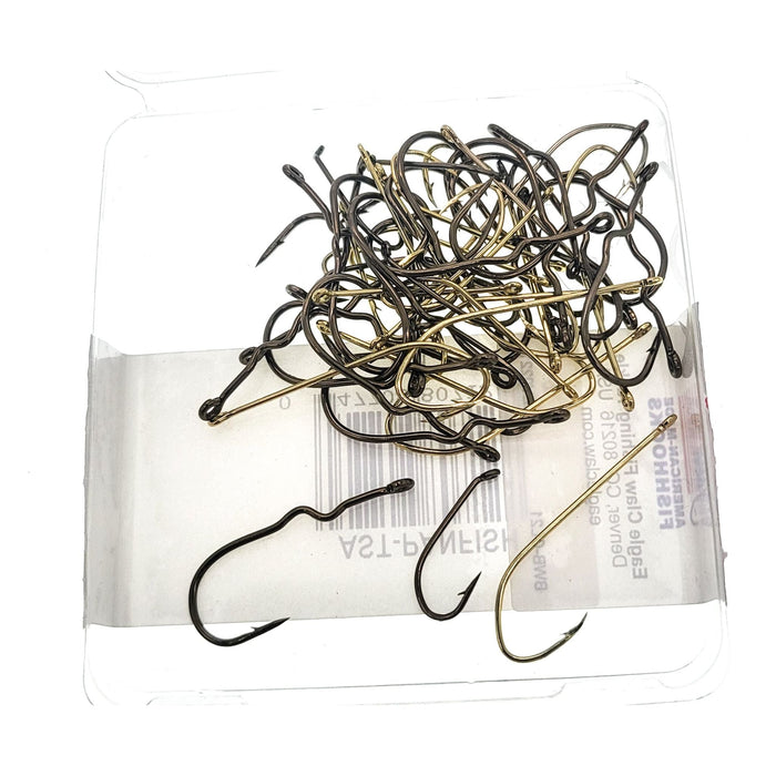 Eagle Claw Assorted Panfish Hooks Qty 50 - FishAndSave