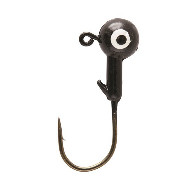 Eagle Claw Ball Head Jigs Qty 10 - JigsEagle ClawBlack1/32 Ozeoy3blowout047708782906FishAndSave
