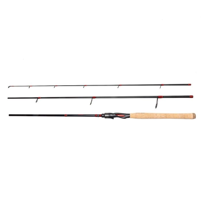 Eagle Claw EC2.5 7'6" Medium Heavy Spinning Travel Rod 3 Pc - Spinning Rods MediumEagle ClawFreshwater047708810692FishAndSave