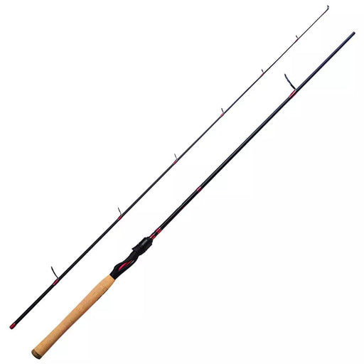 Eagle Claw EC2.5 EC1S70MHXF2 Spinning Rod Extra Fast Med Heavy 2 pc. 7" Flat Black - FishAndSave