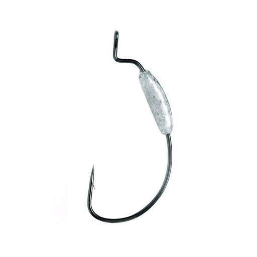 Eagle Claw Lazer Sharp Weighted Worm Hooks 1/16 Oz 2/0 Qty 5 - FishAndSave