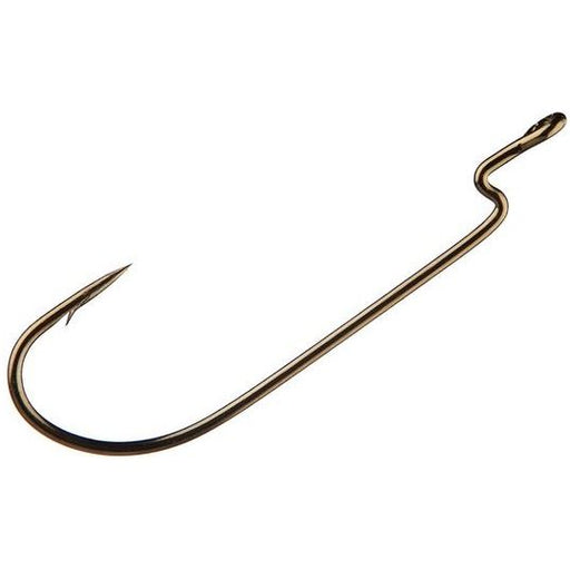 Eagle Claw Lazer Sharp Worm Hook Qty 100 Bronze - FishAndSave