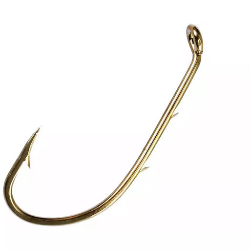 Eagle Claw Worm and Chunk Bait Baitholder Hooks Gold QTY 8 - Hooks/RigsEagle Claw1/0Freshwater047708519038FishAndSave